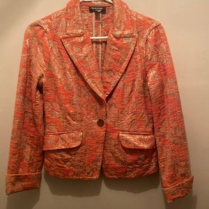 Vintage 90s Bebe Jacquard Jacket